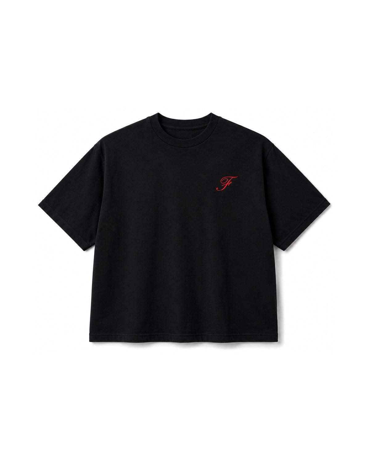Blurred Black Tee